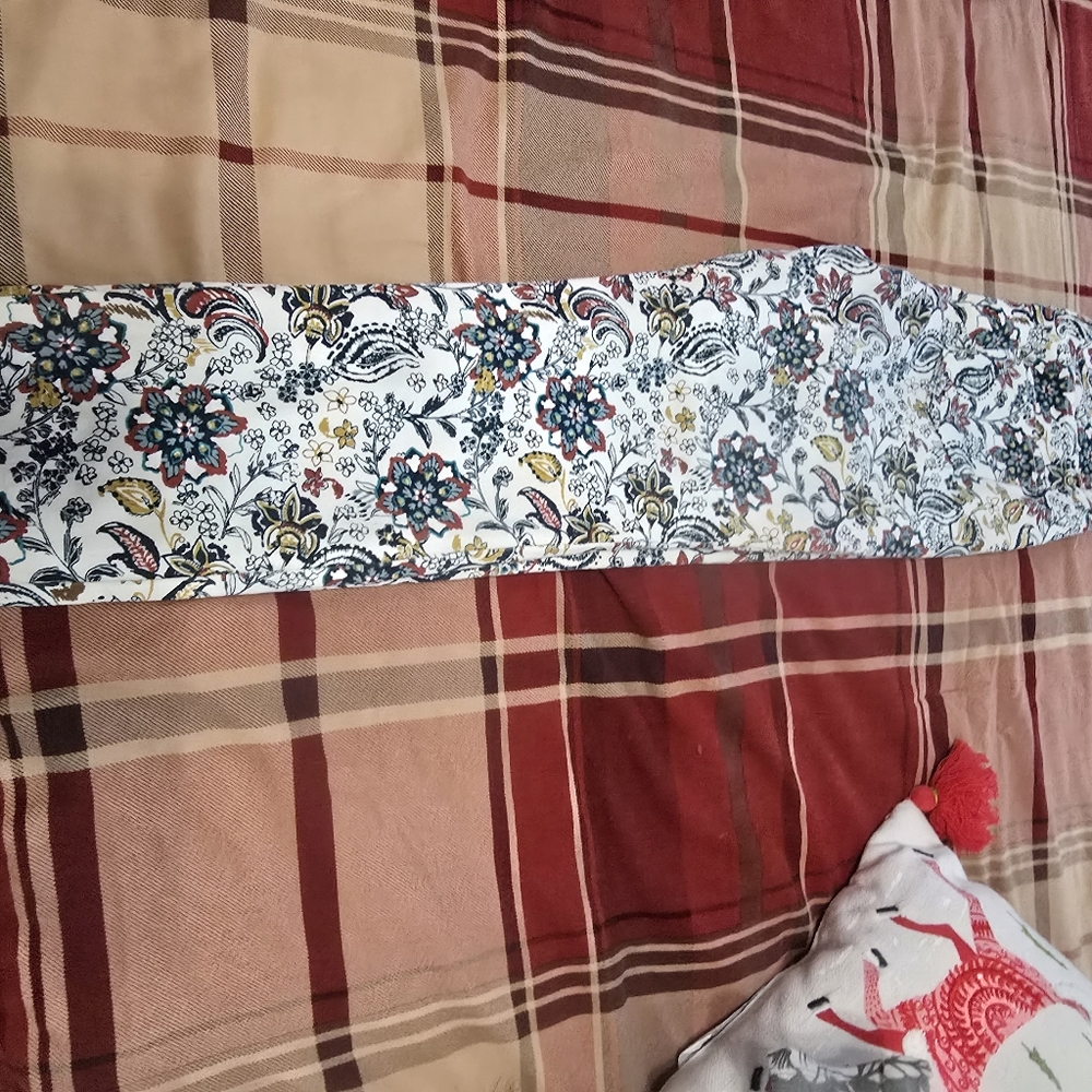 Time True Floral  paisley jeggings leggings